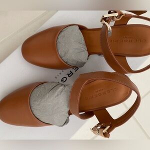 Clergie heeled mules